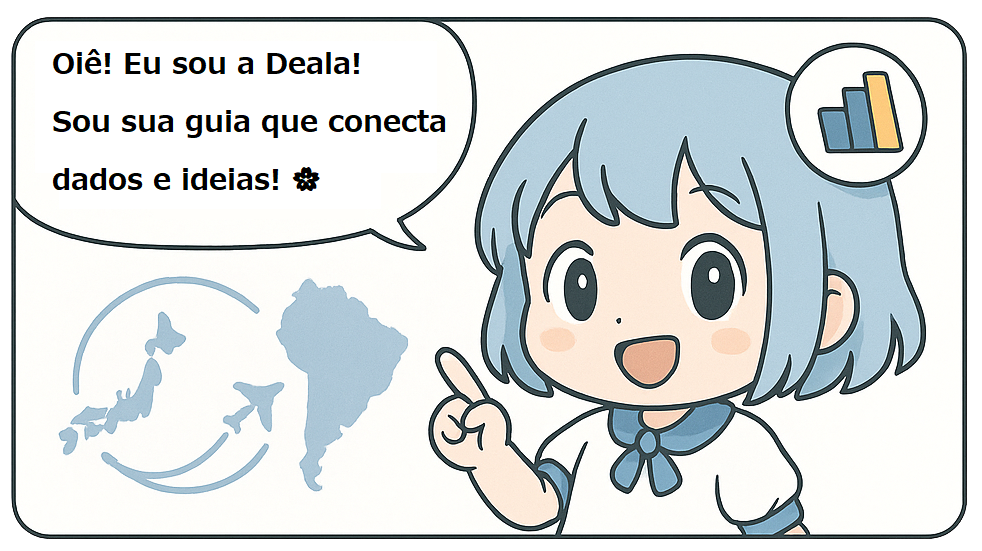 Quadrinhos da Deala - 3 painéis